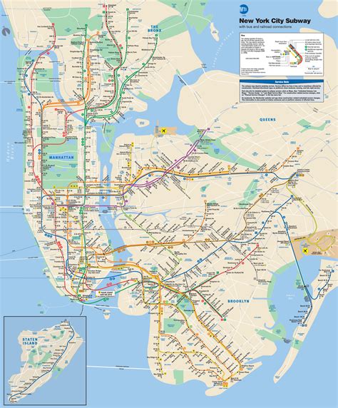 New York & New Jersey Subway Map. The New York & New Jersey Subway Map is a comprehensive transit map for the largest US metro area. It depicts all transit options, similar to maps in other global, peer cities, like Berlin, London, Philadelphia, and Tokyo. It is based on the design of the official New York City Subway Map that influences the ... 